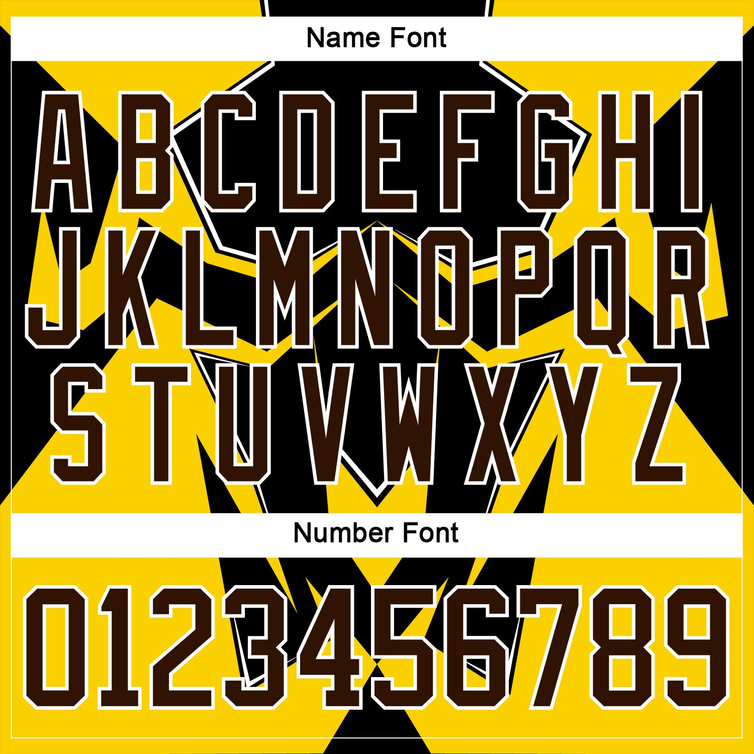 Custom Black Brown Yellow-White 3D Pattern Cyber Mecha E-sport Hockey Jersey