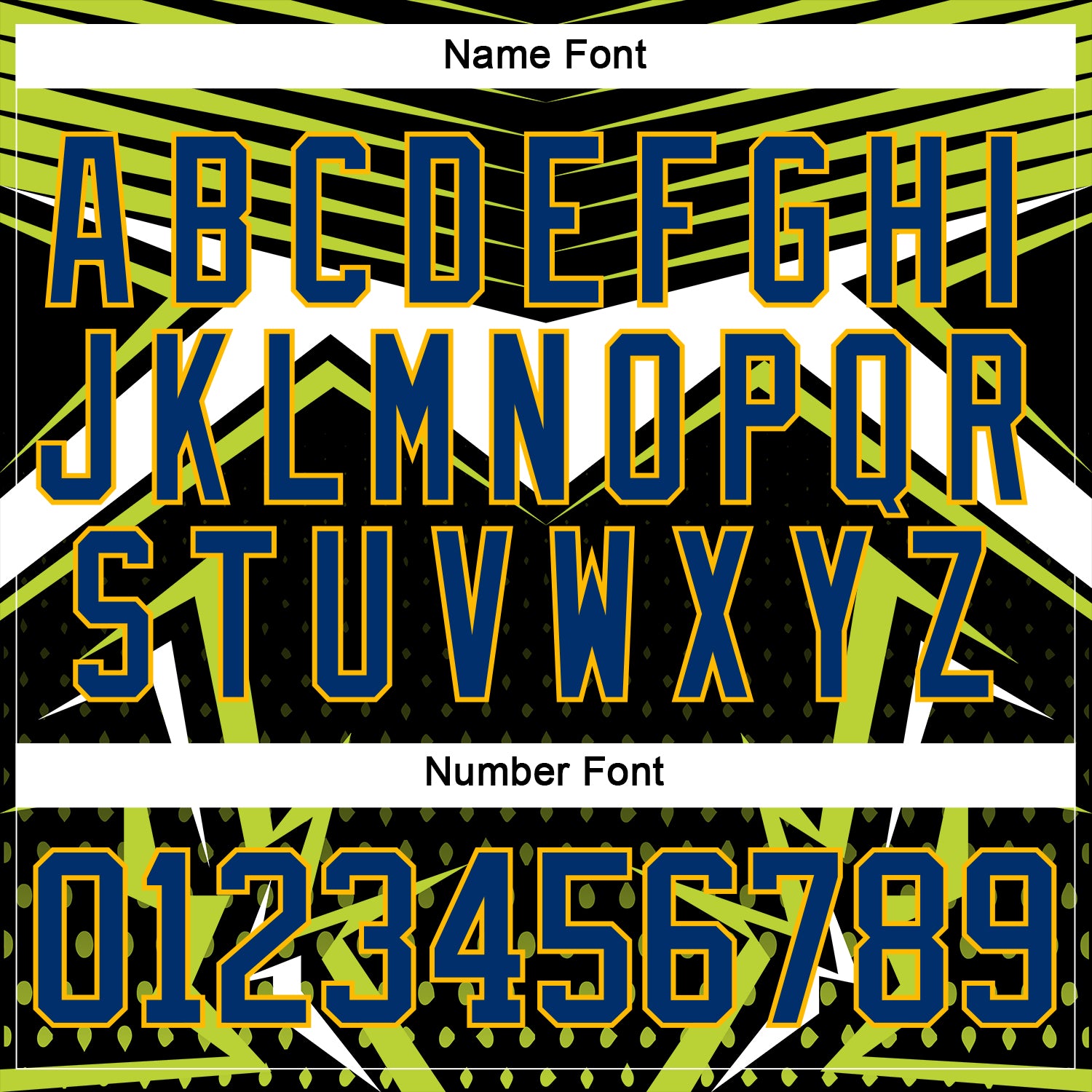 Custom Black US Navy Blue Green Navy Gold-White 3D Pattern Cyber Mecha E-sport Hockey Jersey