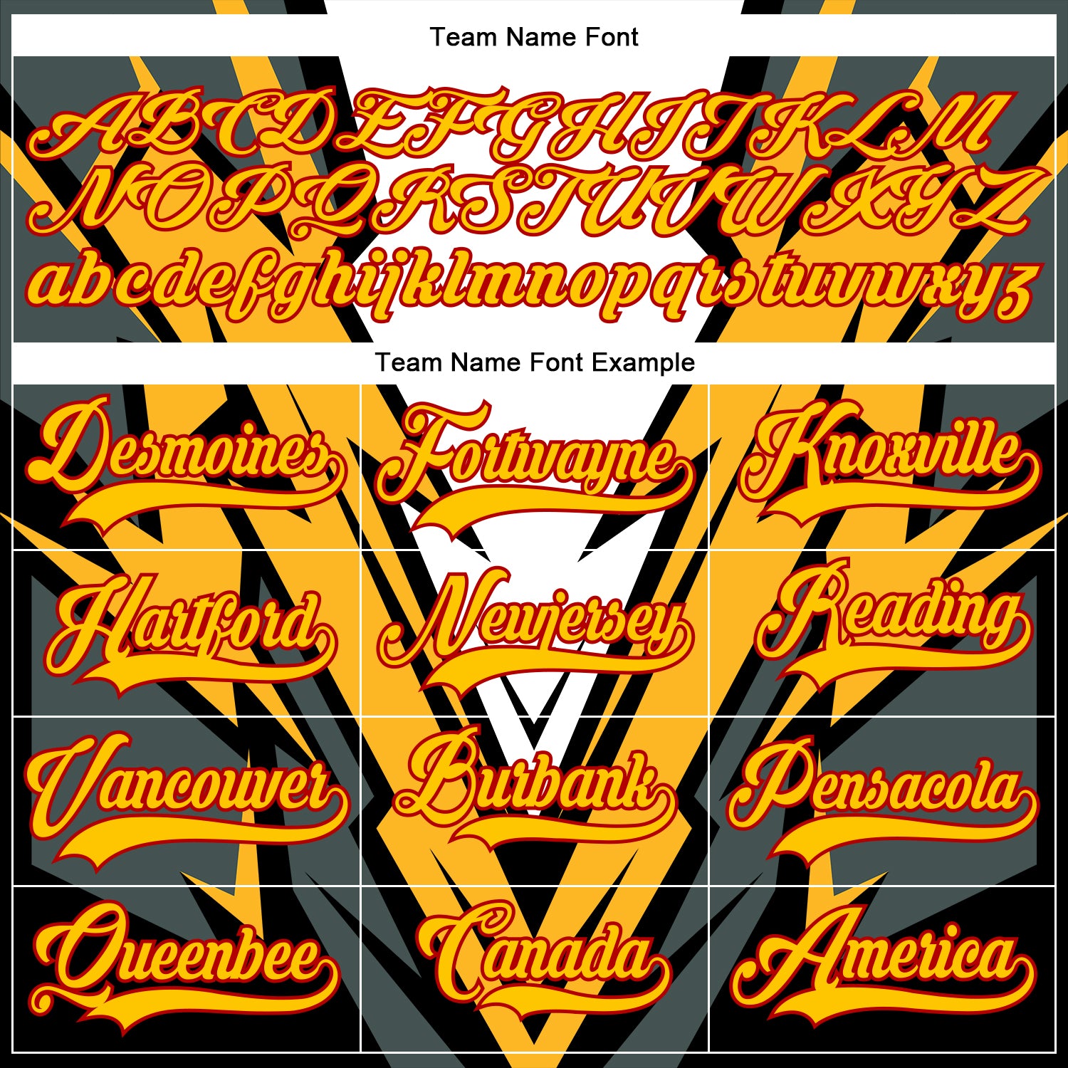 Custom Black Yellow Royal-Red 3D Pattern Cyber Mecha E-sport Hockey Jersey