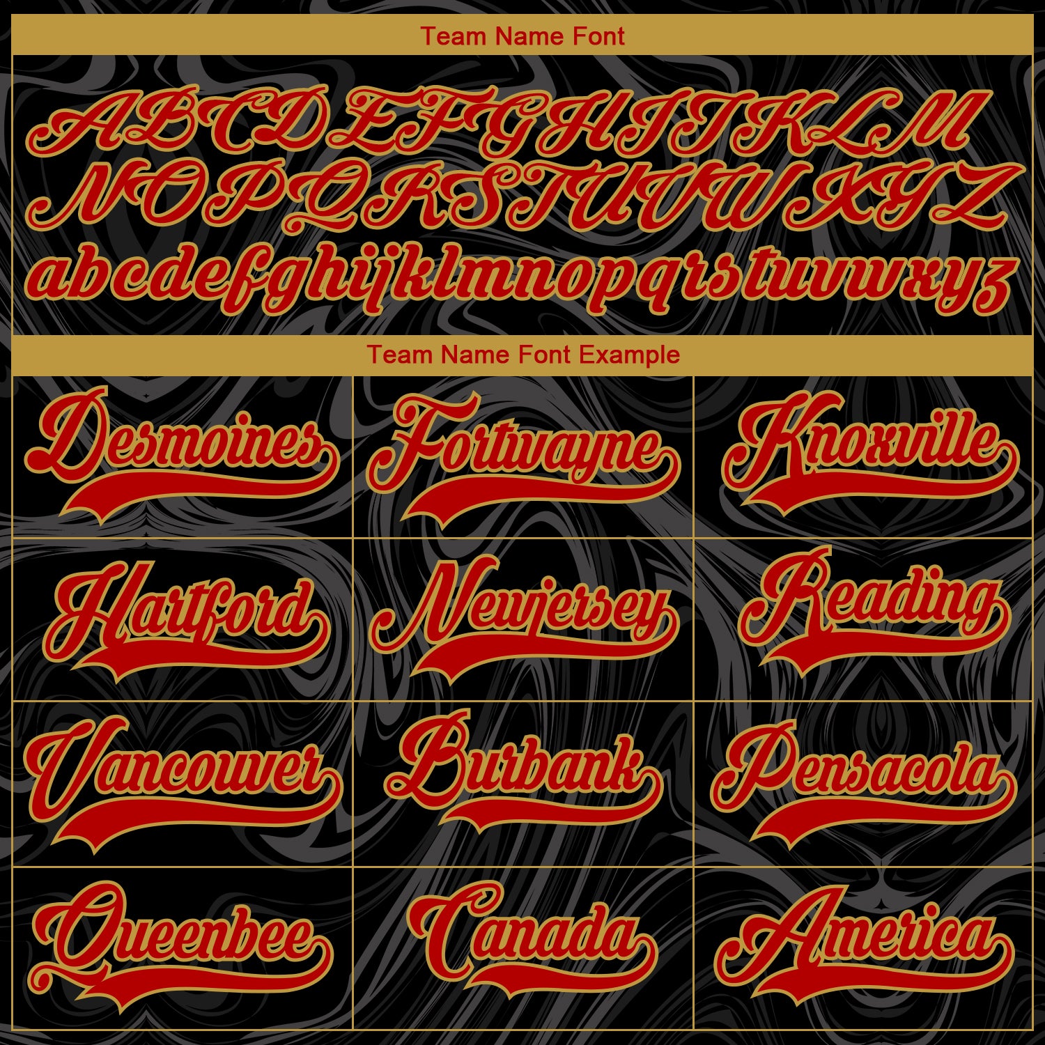 Custom Black Red Old Gold-White 3D Splash Art Hockey Lace Neck Jersey