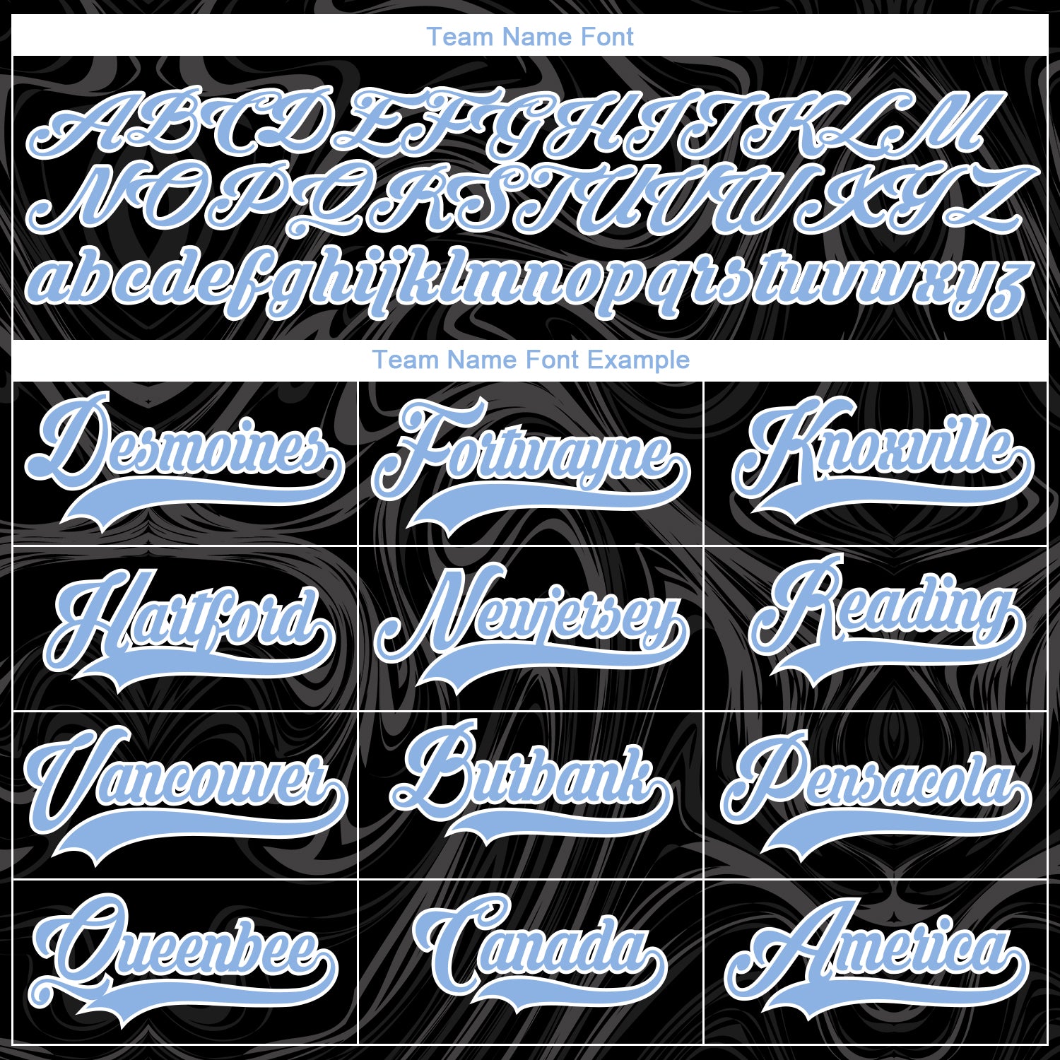 Custom Black Light Blue-White 3D Splash Art Hockey Lace Neck Jersey