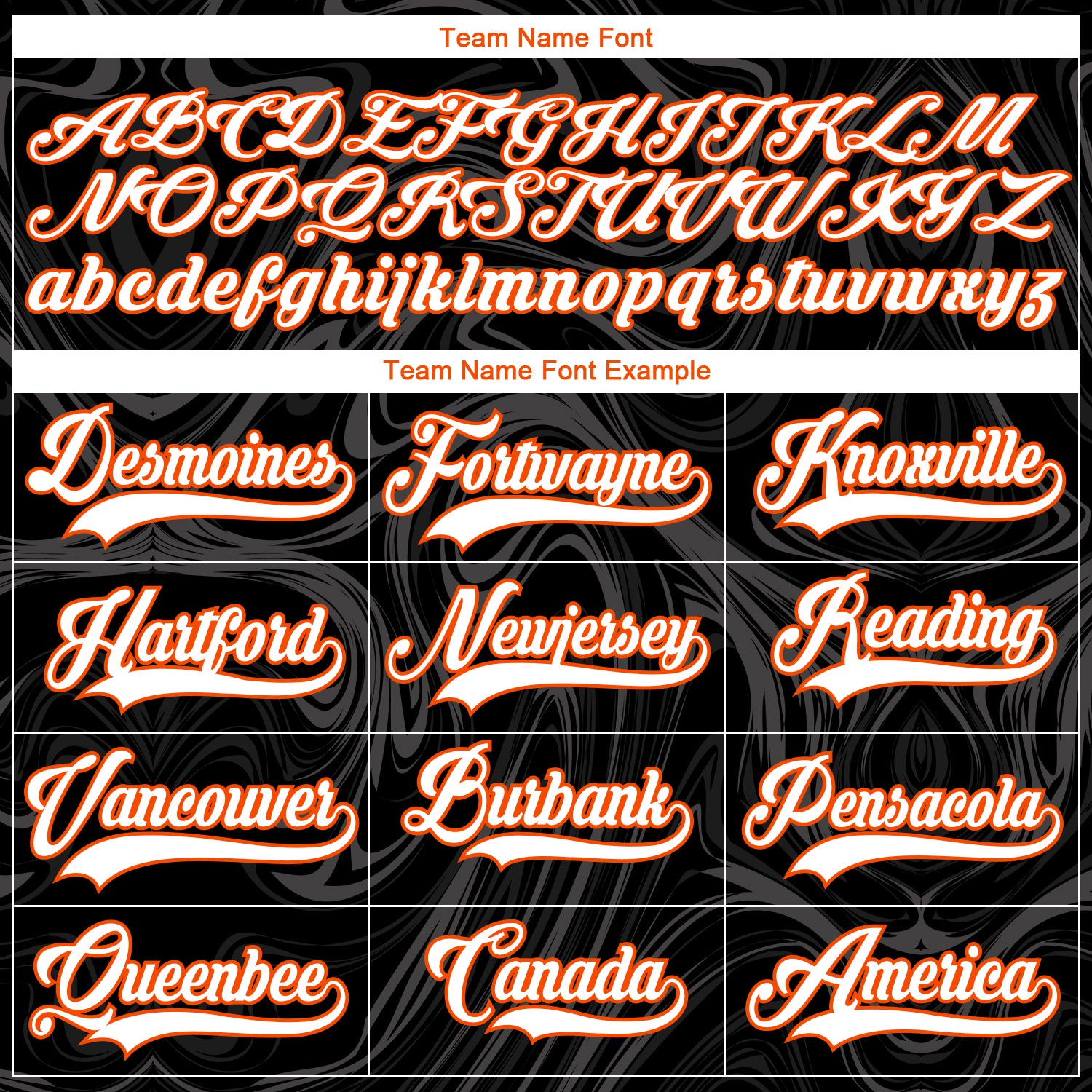 Custom Black White-Orange 3D Splash Art Hockey Lace Neck Jersey