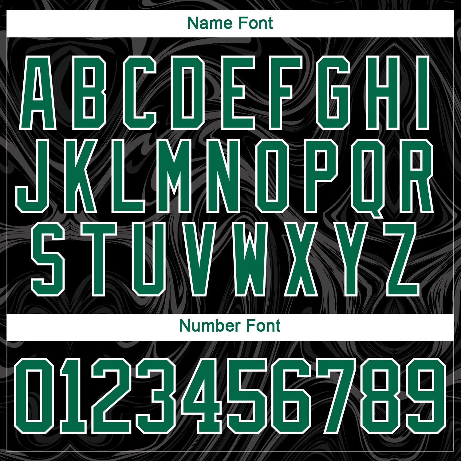 Custom Black Kelly Green-White 3D Splash Art Hockey Lace Neck Jersey