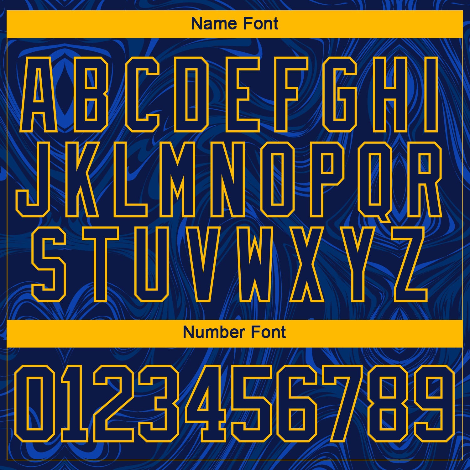 Custom Navy Gold-White 3D Splash Art Hockey Lace Neck Jersey