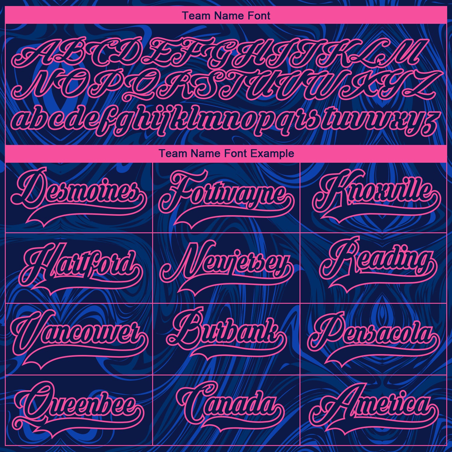 Custom Navy Pink-White 3D Splash Art Hockey Lace Neck Jersey