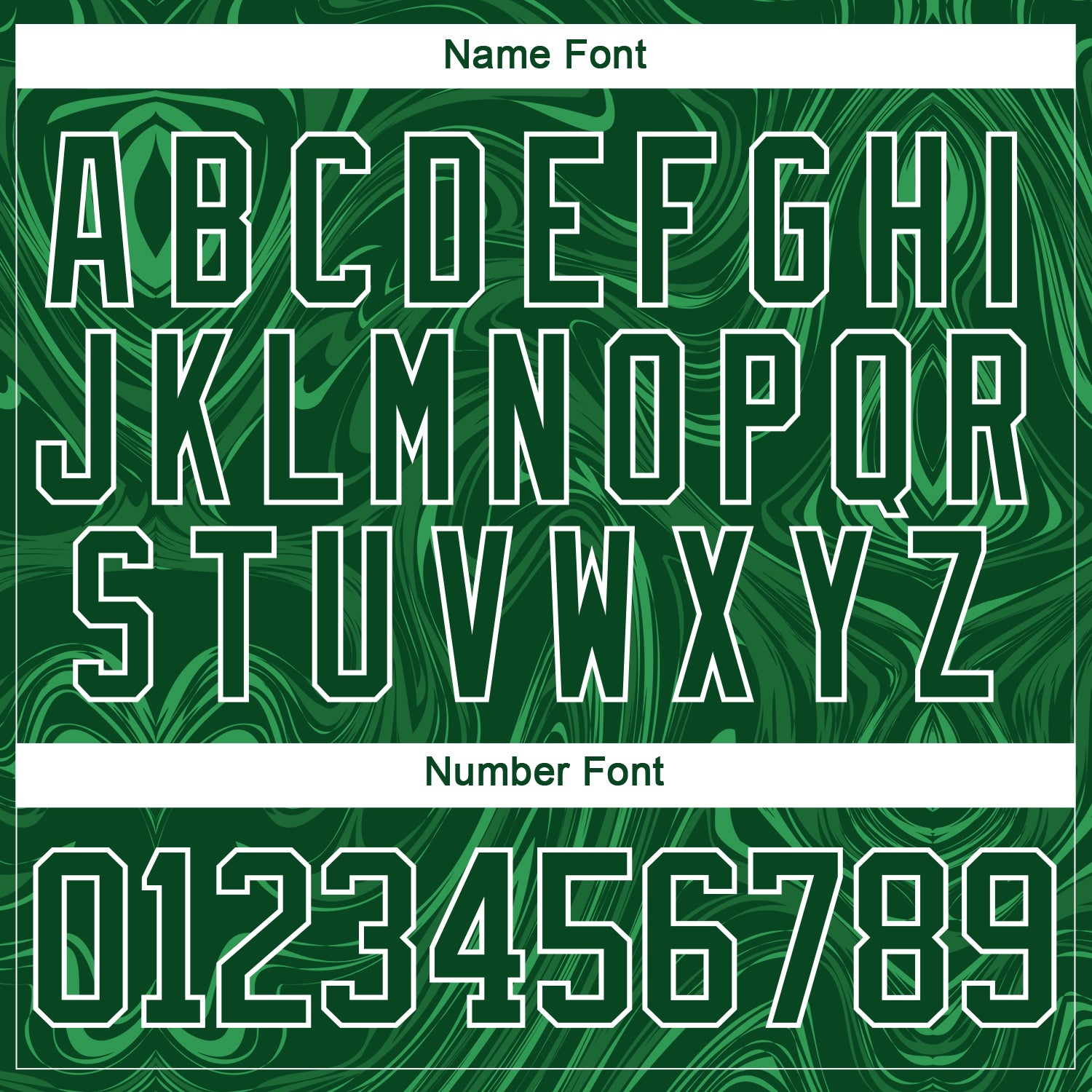 Custom Green Old Gold-White 3D Splash Art Hockey Lace Neck Jersey