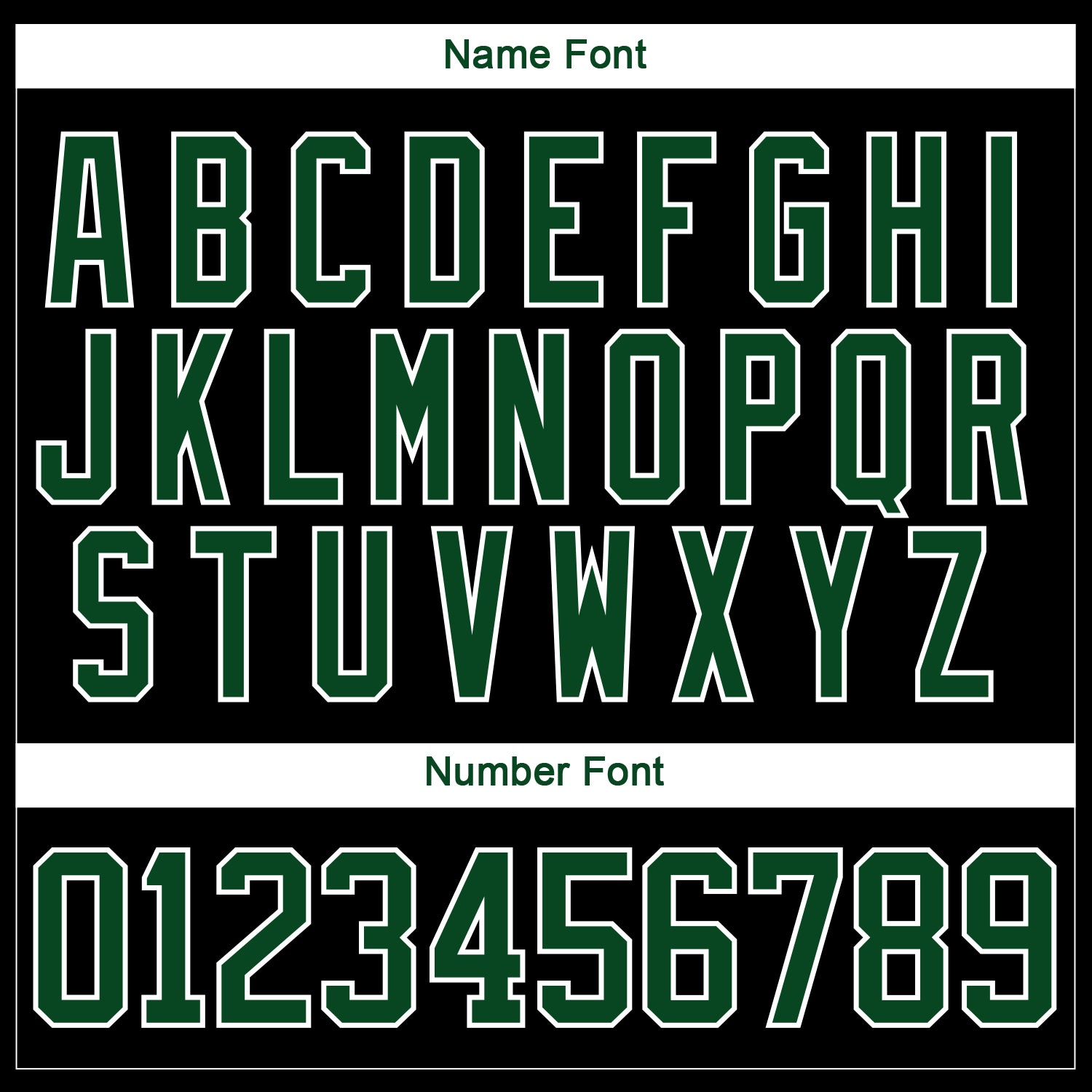 Custom Green Black-White 3D Pattern Geometric Shape Hockey Lace Neck Jersey