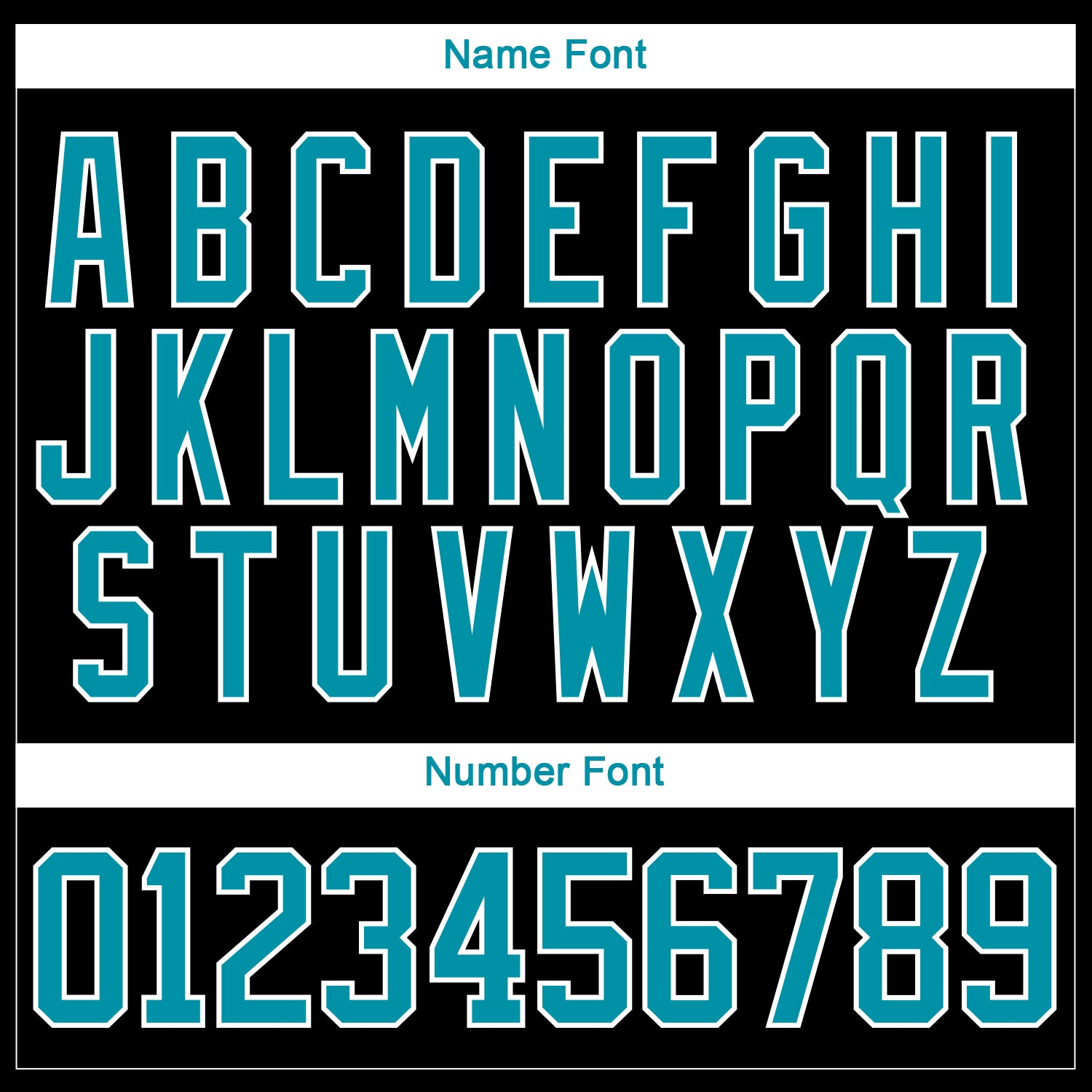 Custom Teal Black-White 3D Pattern Geometric Shape Hockey Lace Neck Jersey