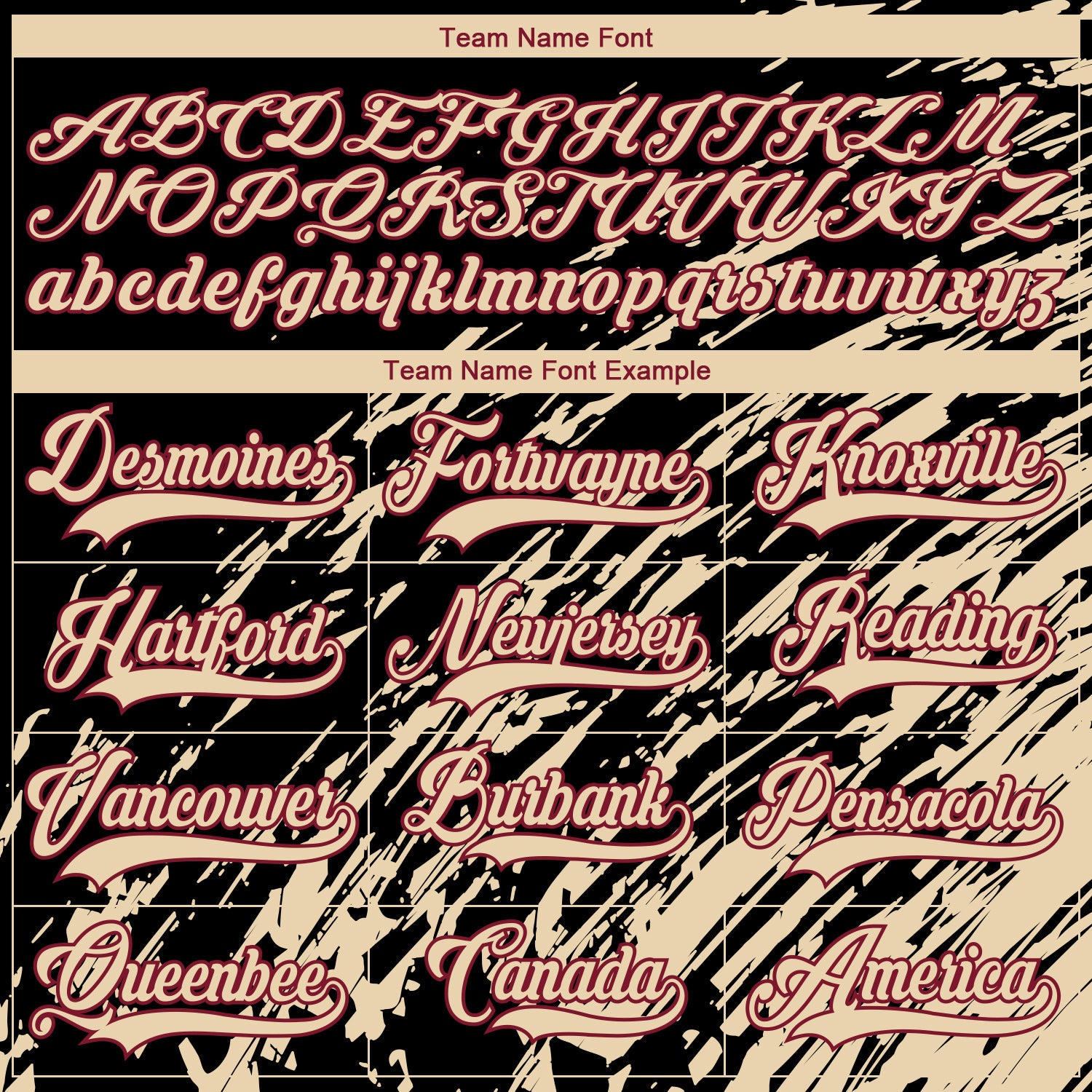 Custom Black City Cream-Crimson 3D Splash Art Hockey Lace Neck Jersey