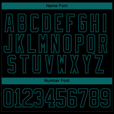 Custom Black Teal-White 3D Splash Art Hockey Lace Neck Jersey