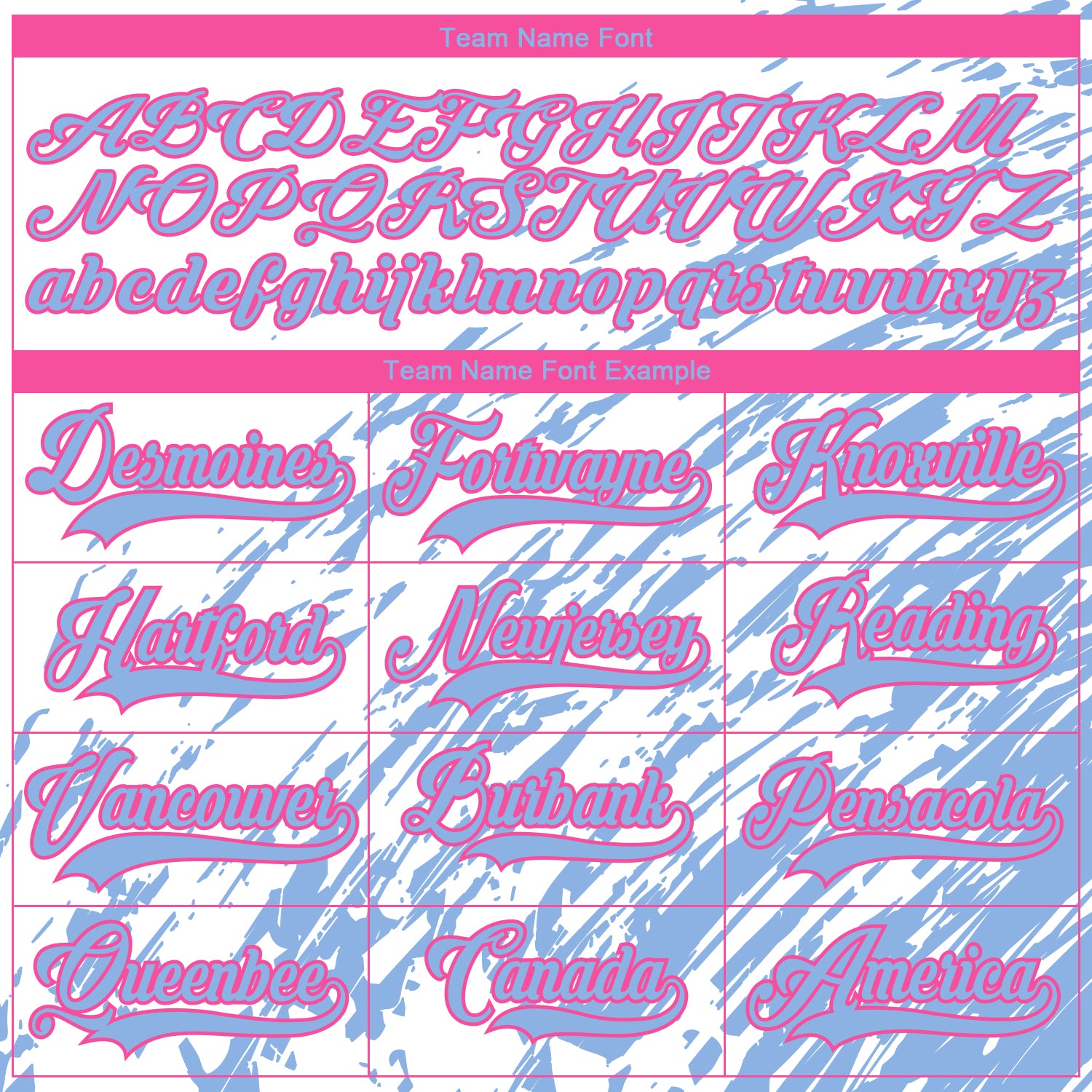 Custom White Light Blue-Pink 3D Splash Art Hockey Lace Neck Jersey