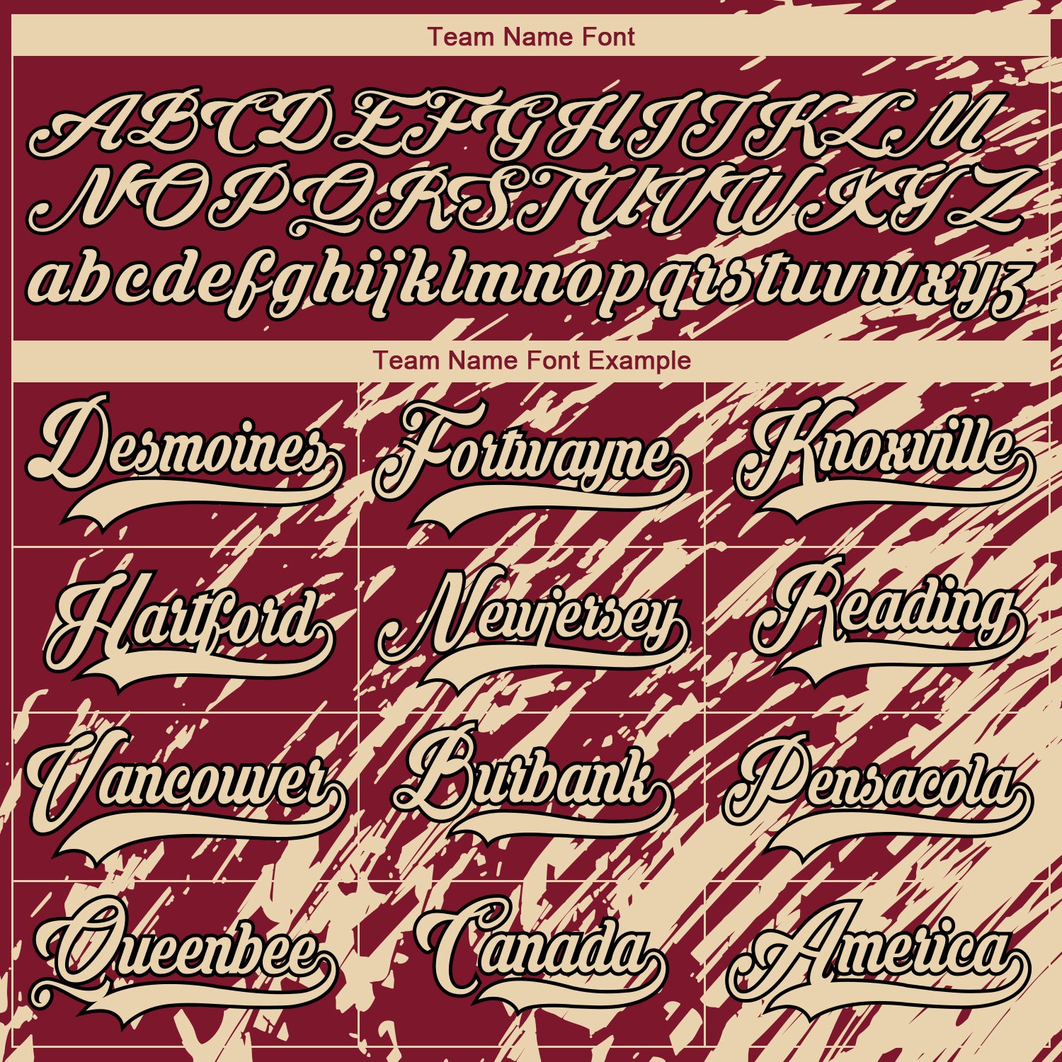 Custom Crimson City Cream-Black 3D Splash Art Hockey Lace Neck Jersey