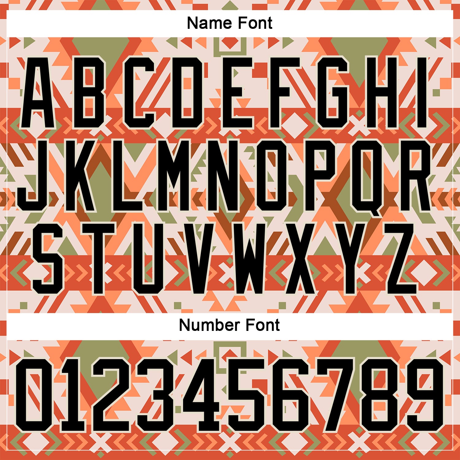 Custom Cream Black-Orange 3D Pattern Native Americans Tribal Indigenous People Hockey Lace Neck Jersey