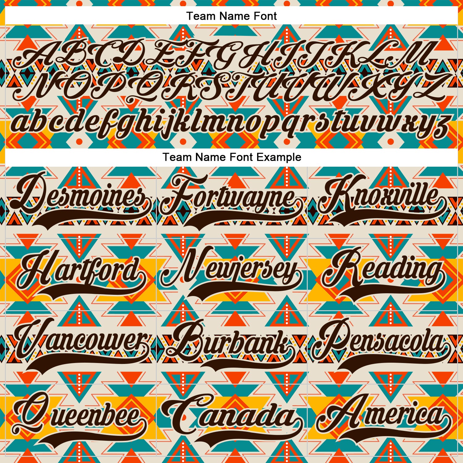 Custom Cream Brown-Orange 3D Pattern Native Americans Tribal Indigenous People Hockey Lace Neck Jersey