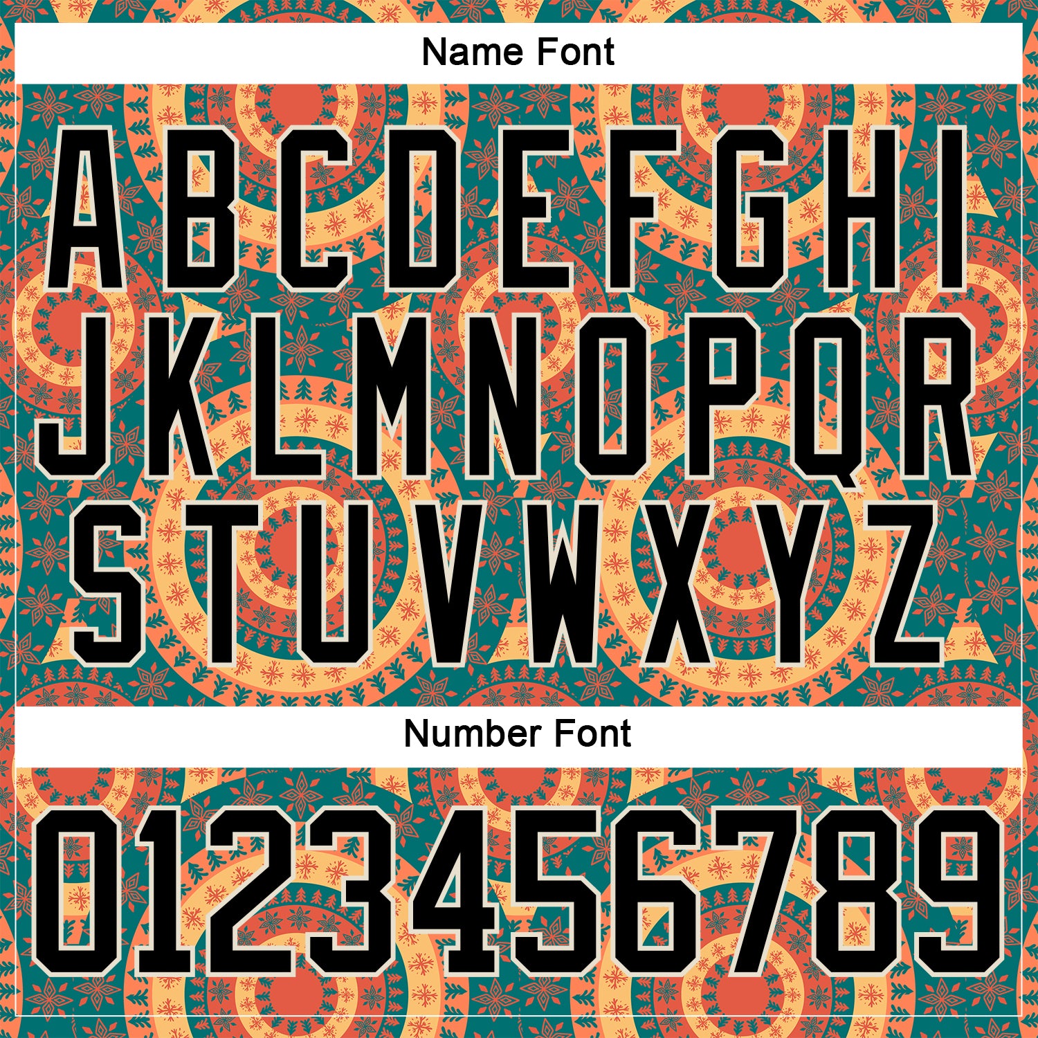 Custom Black Green Orange-Cream 3D Pattern Native Americans Tribal Indigenous People Hockey Lace Neck Jersey