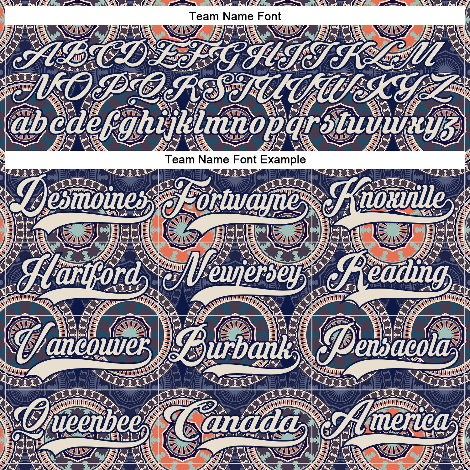 Custom Navy Cream-Orange 3D Pattern Native Americans Tribal Indigenous People Hockey Lace Neck Jersey
