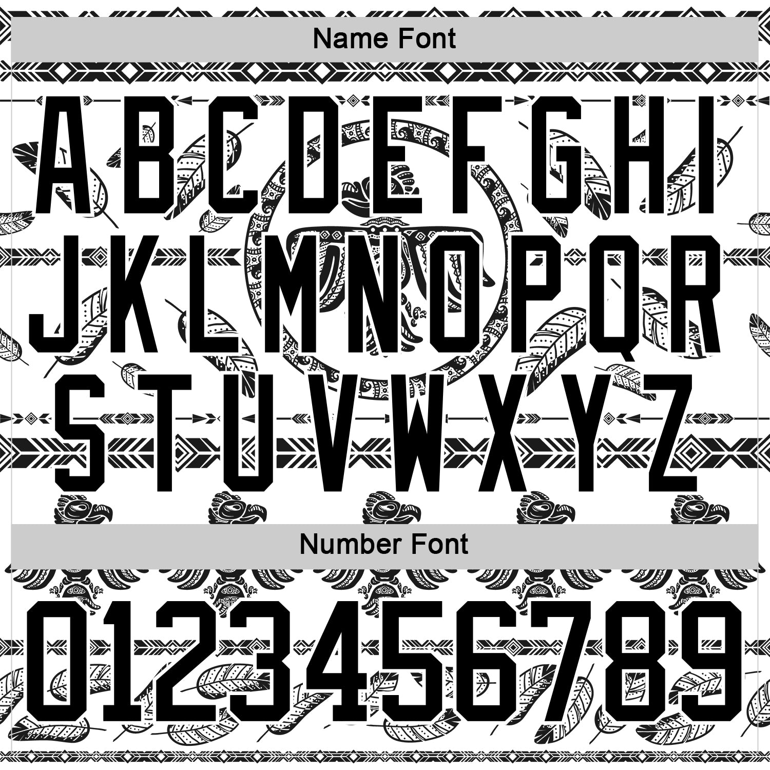 Custom White Black 3D Pattern Native Americans Tribal Indigenous People Hockey Lace Neck Jersey