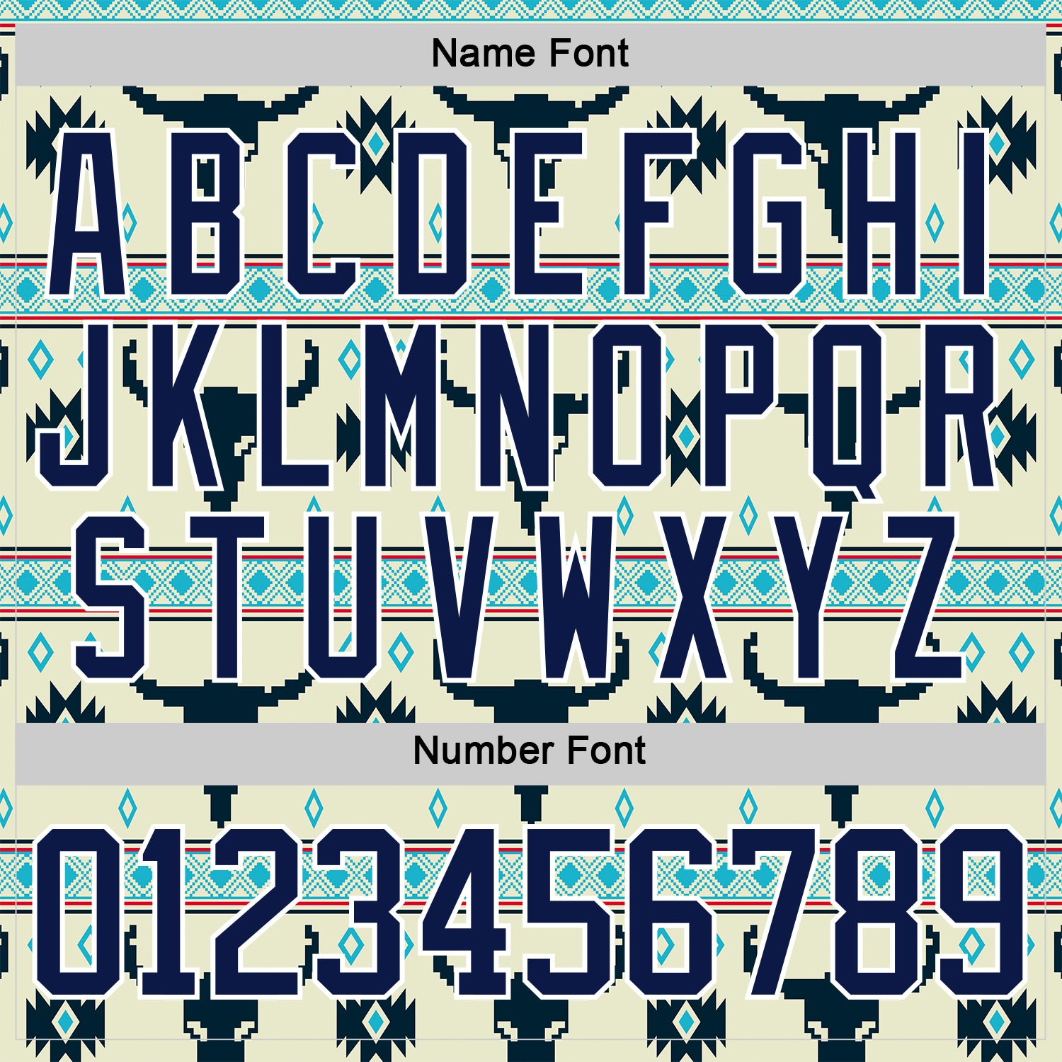 Custom Cream Navy-White 3D Pattern Native Americans Tribal Indigenous People Hockey Lace Neck Jersey