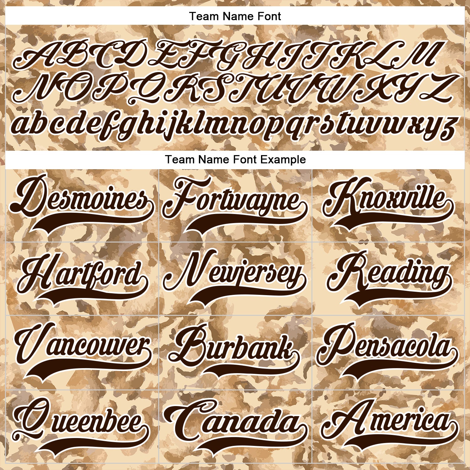 Custom Camo Brown-White 3D Camouflage Grunge Desert Hockey Lace Neck Jersey