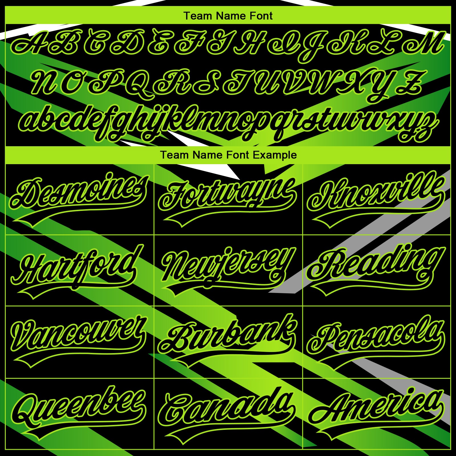 Custom Stitched Black Neon Green-White E-sports Pattern Pullover Sweatshirt Hoodie