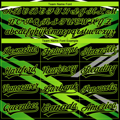 Custom Stitched Black Neon Green-White E-sports Pattern Pullover Sweatshirt Hoodie