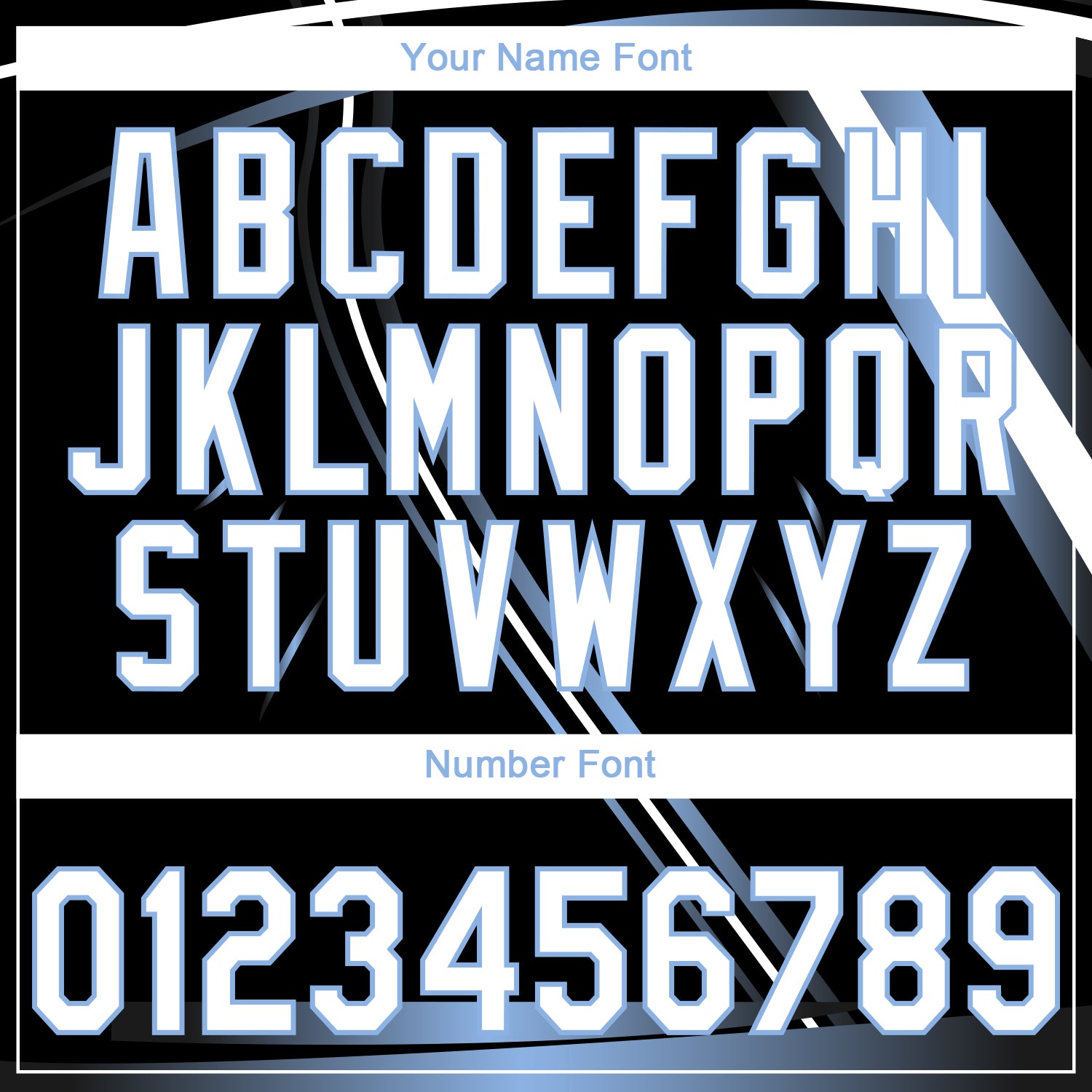 Custom Stitched Black White-Light Blue E-sports Pattern Pullover Sweatshirt Hoodie