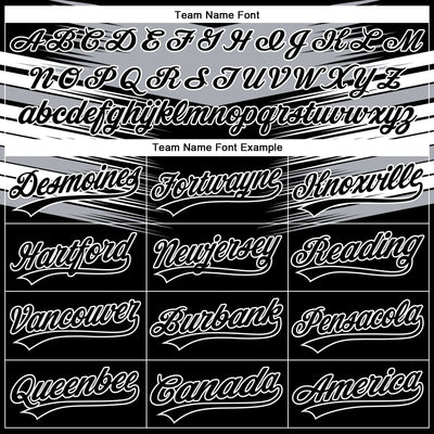 Custom Stitched Black Gray-White E-sports Pattern Pullover Sweatshirt Hoodie