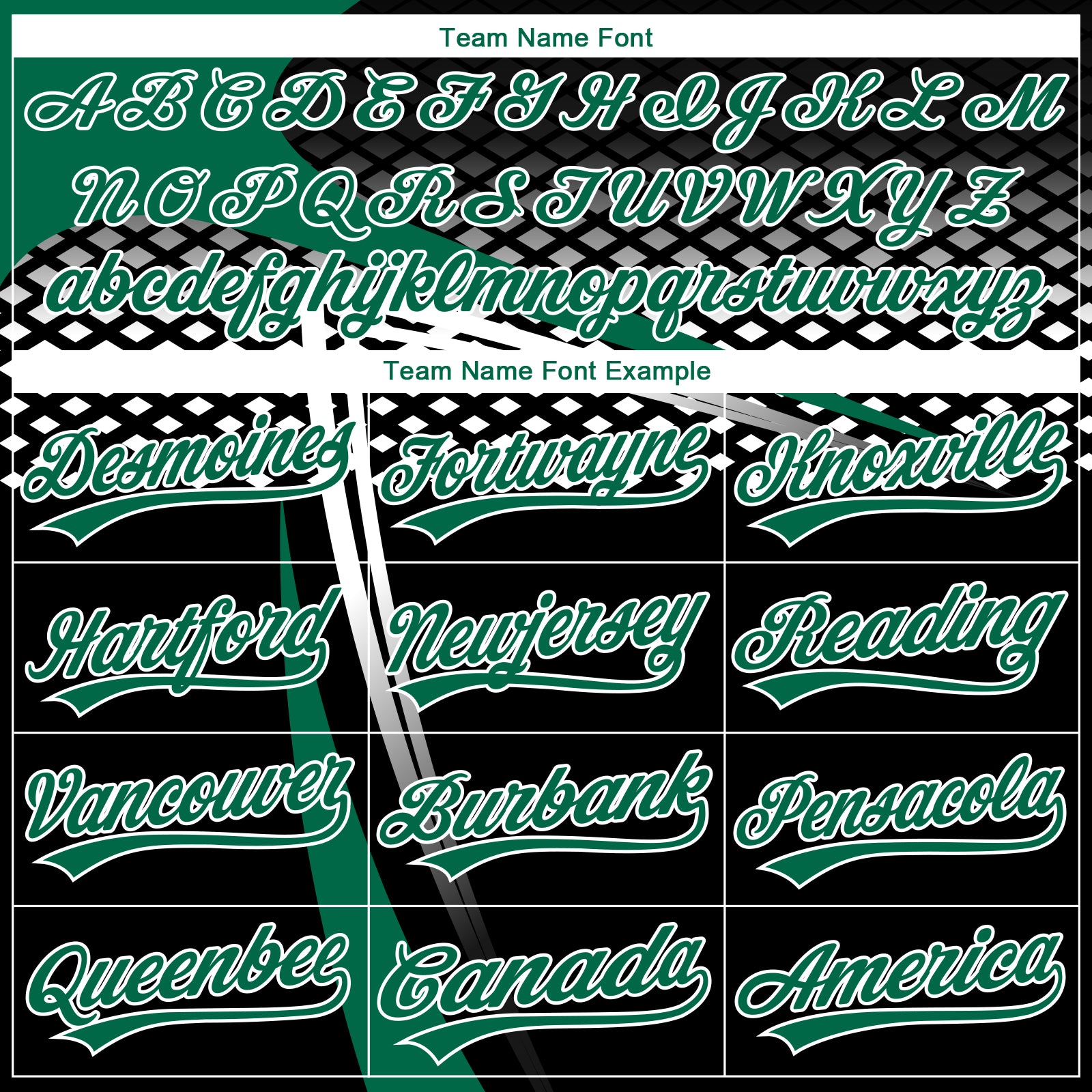 Custom Stitched Kelly Green Black-White E-sports Pattern Pullover Sweatshirt Hoodie