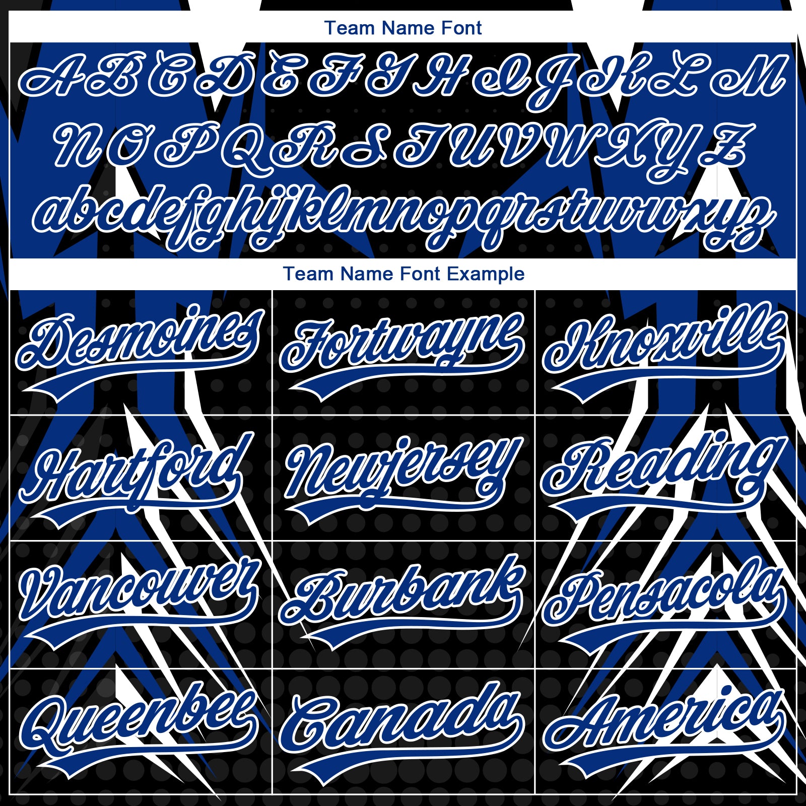 Custom Stitched Royal Black-White E-sports Pattern Pullover Sweatshirt Hoodie