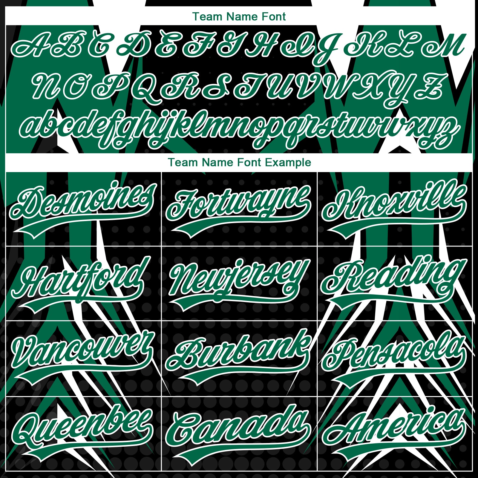 Custom Stitched Kelly Green Black-White E-sports Pattern Pullover Sweatshirt Hoodie