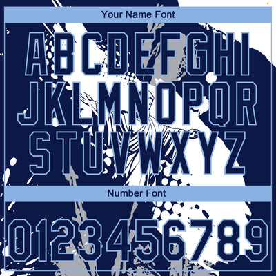 Custom Stitched Navy Light Blue-White Religion Jesus Christ Pullover Sweatshirt Hoodie