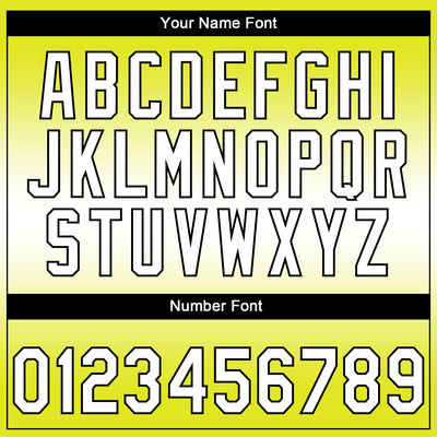 Custom Stitched Neon Yellow White-Black Religion The Virgin Mary Pullover Sweatshirt Hoodie