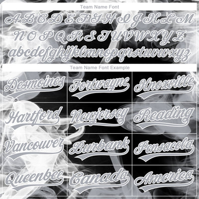 Custom Stitched Gray Black-White Skull Pattern Pullover Sweatshirt Hoodie