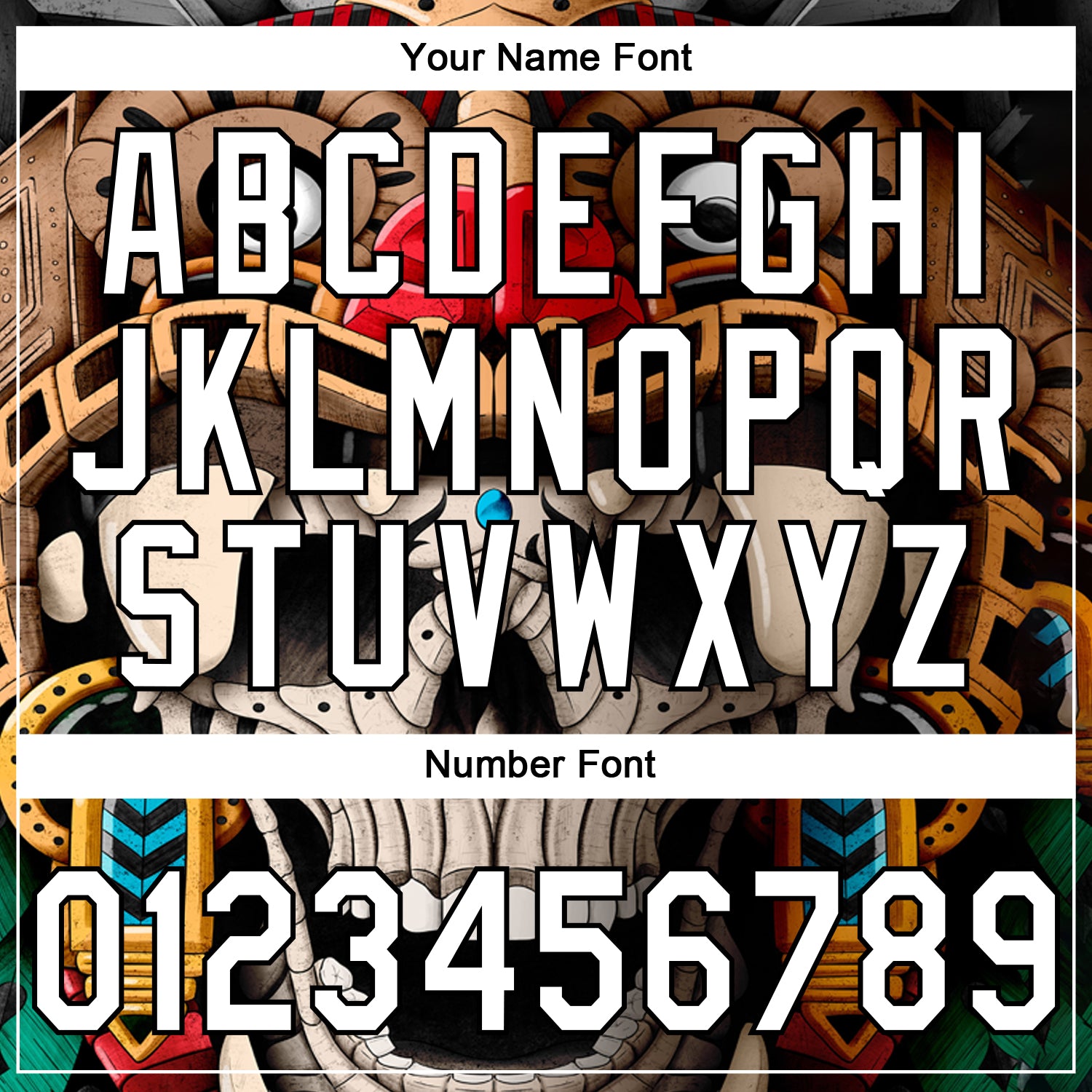 Custom Stitched Black White Skull Pattern Pullover Sweatshirt Hoodie