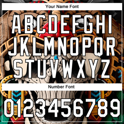 Custom Stitched Black White Skull Pattern Pullover Sweatshirt Hoodie