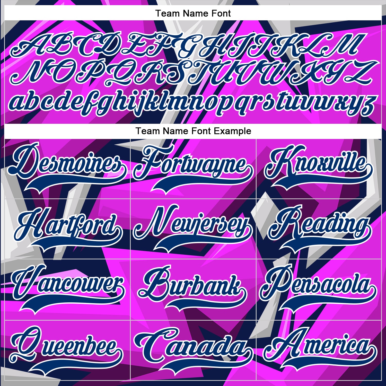 Custom Purple US Navy Blue Red-White Cyber Mecha E-sport Hockey Jersey