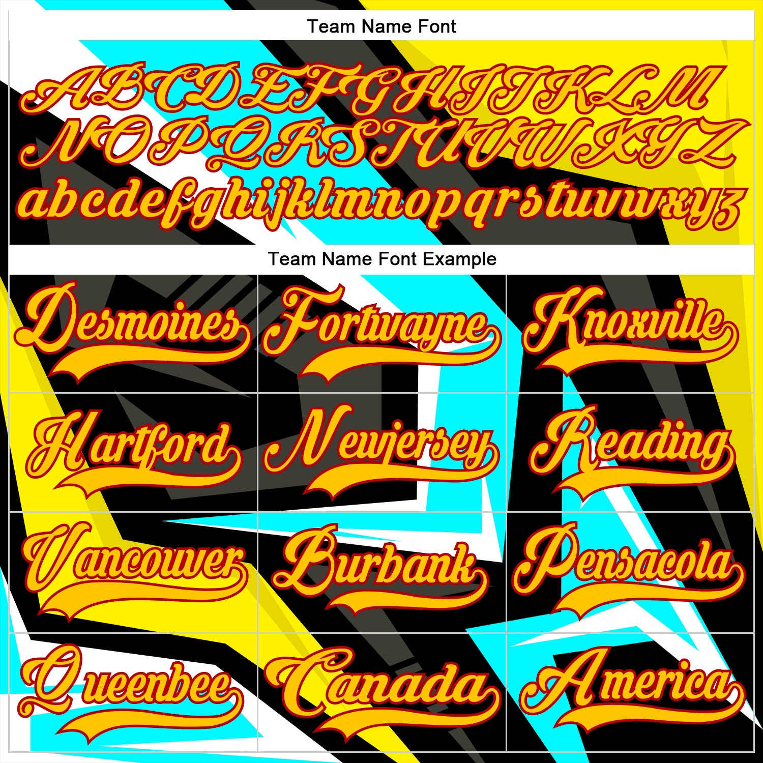 Custom Black Yellow Blue Royal Red-White Cyber Mecha E-sport Hockey Jersey