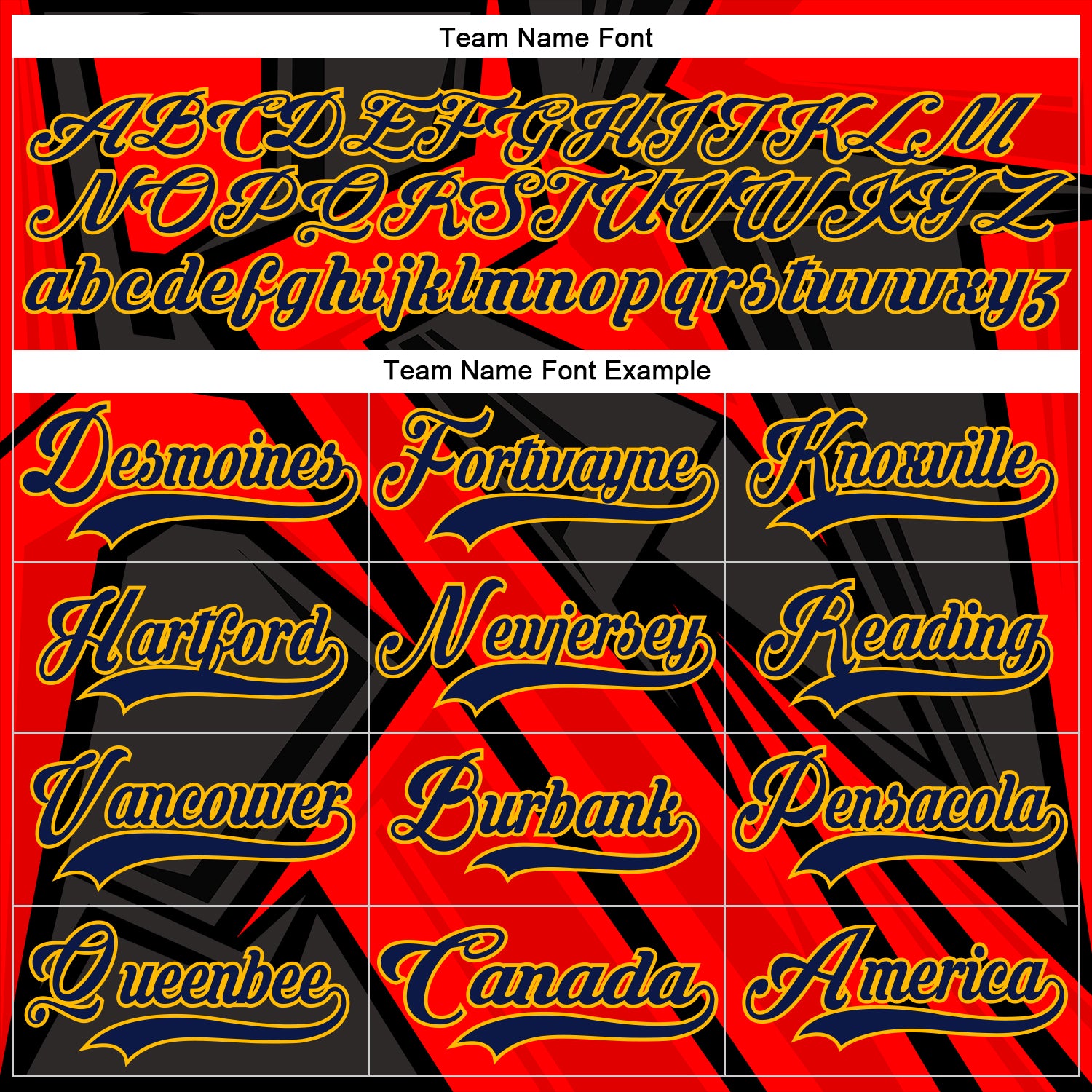 Custom Red Navy Black Gold-White Cyber Mecha E-sport Hockey Jersey