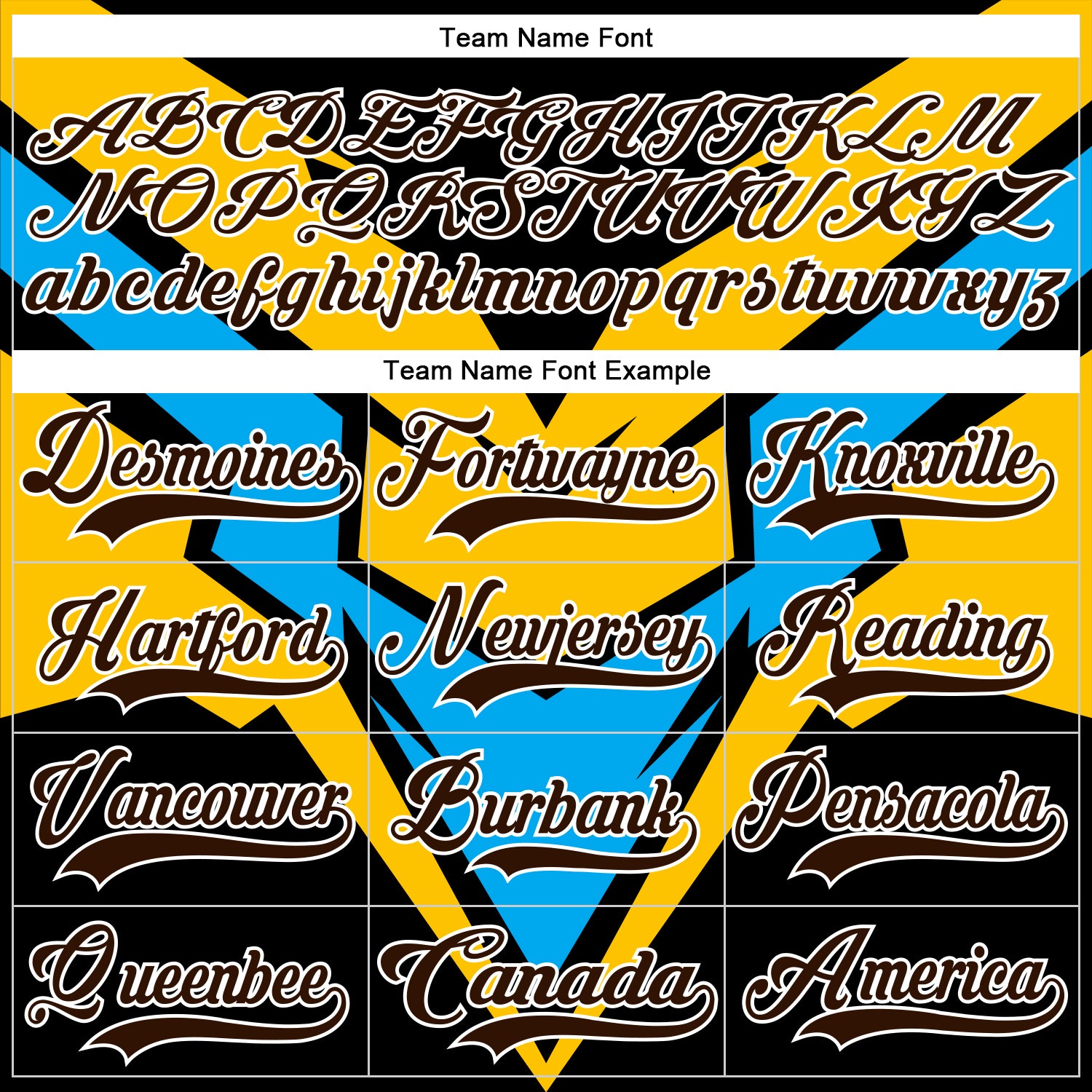 Custom Gold Brown Blue Black-White Cyber Mecha E-sport Hockey Jersey