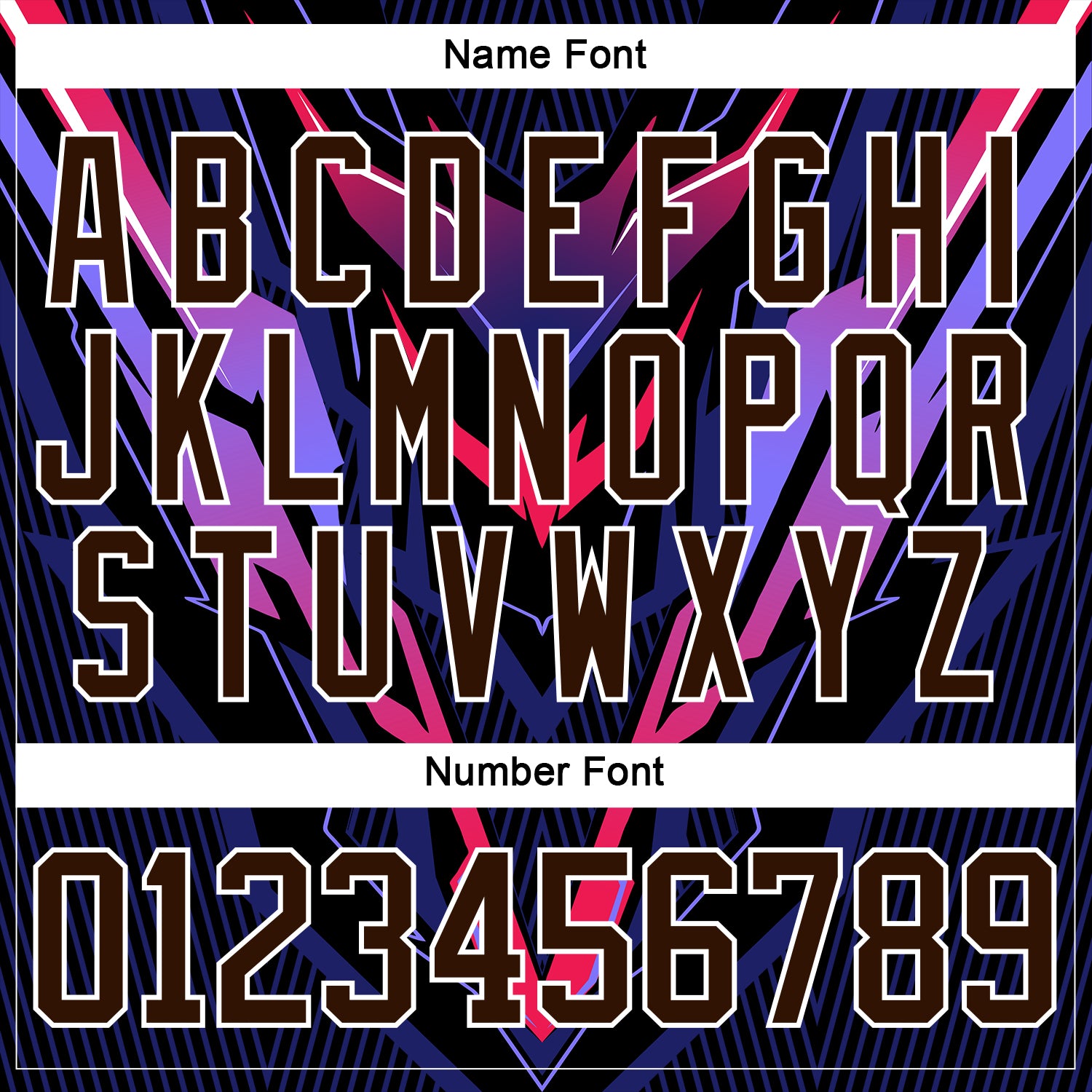 Custom Royal Brown Black Red Purple-White Cyber Mecha E-sport Hockey Jersey