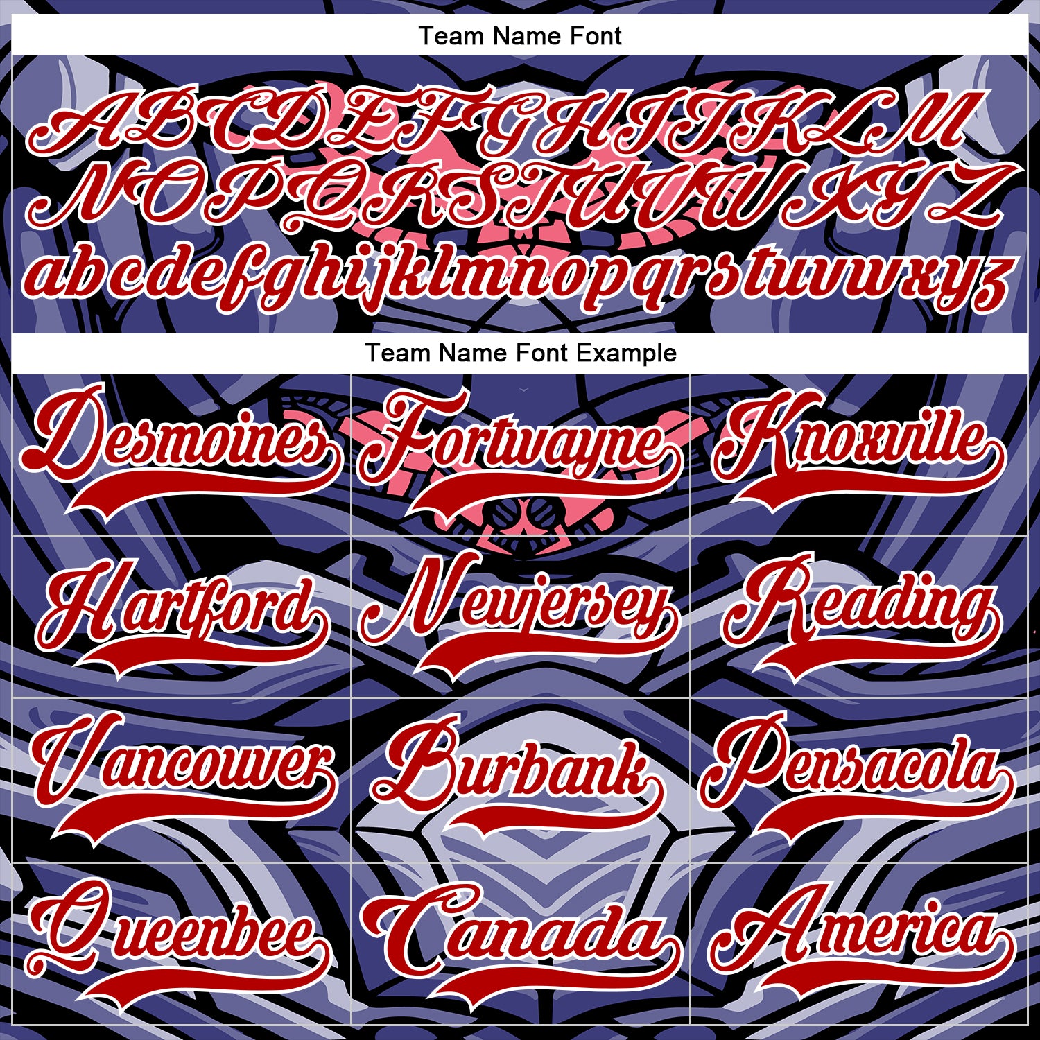 Custom Royal Red Pink Black-White Cyber Mecha E-sport Hockey Jersey