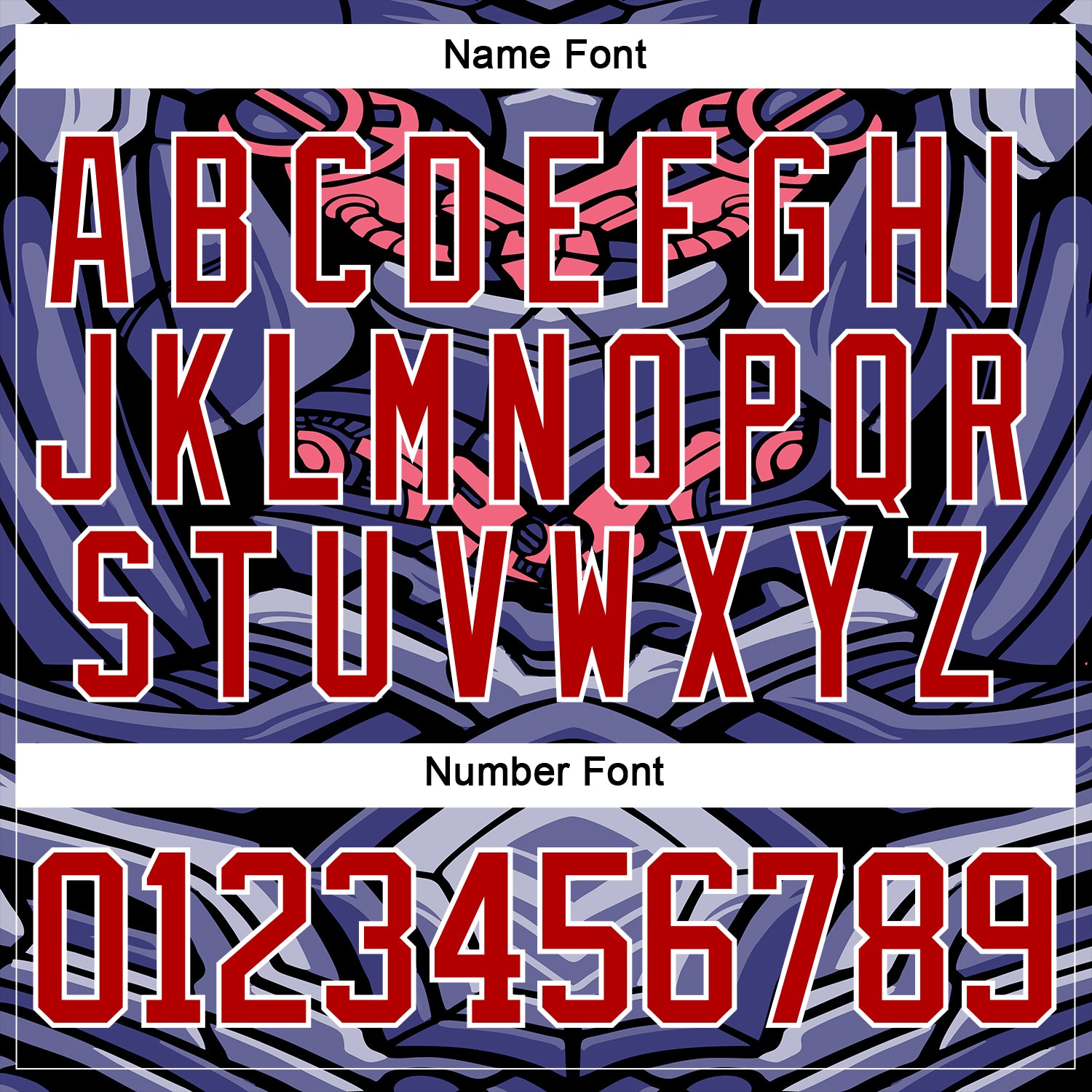 Custom Royal Red Pink Black-White Cyber Mecha E-sport Hockey Jersey