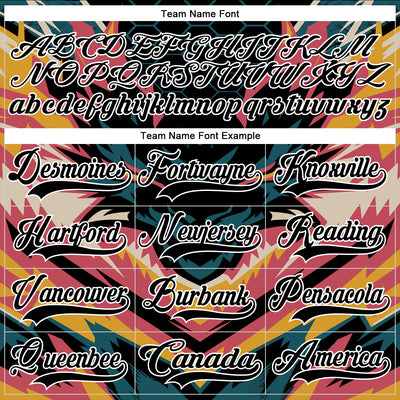 Custom Red Black Blue Pink Yellow-White Cyber Mecha E-sport Hockey Jersey