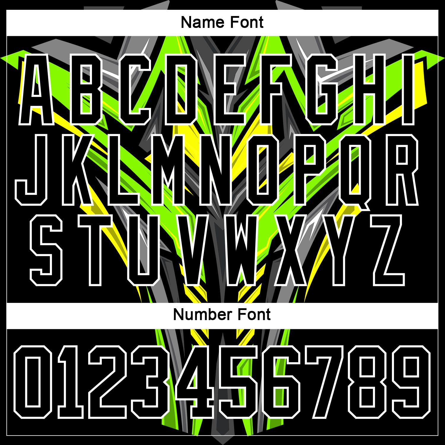 Custom Gold Black Green Gray-White Cyber Mecha E-sport Hockey Jersey