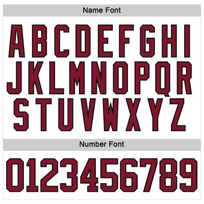 Custom White Crimson-Black Native Americans Tribal Indigenous People Hockey Lace Neck Jersey