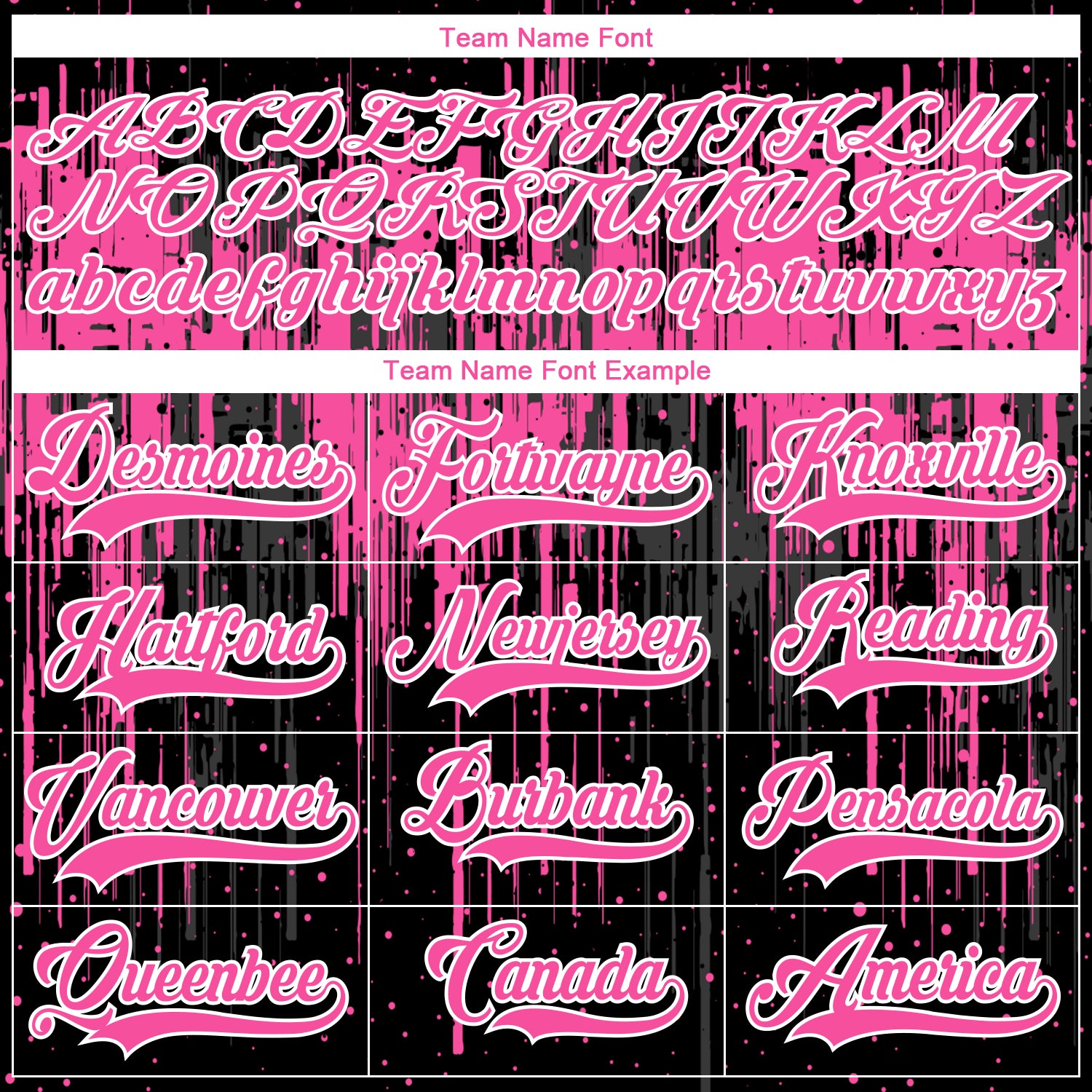 Custom Black Pink Steel Gray-White Dripping Splatter Pattern Hockey Lace Neck Jersey