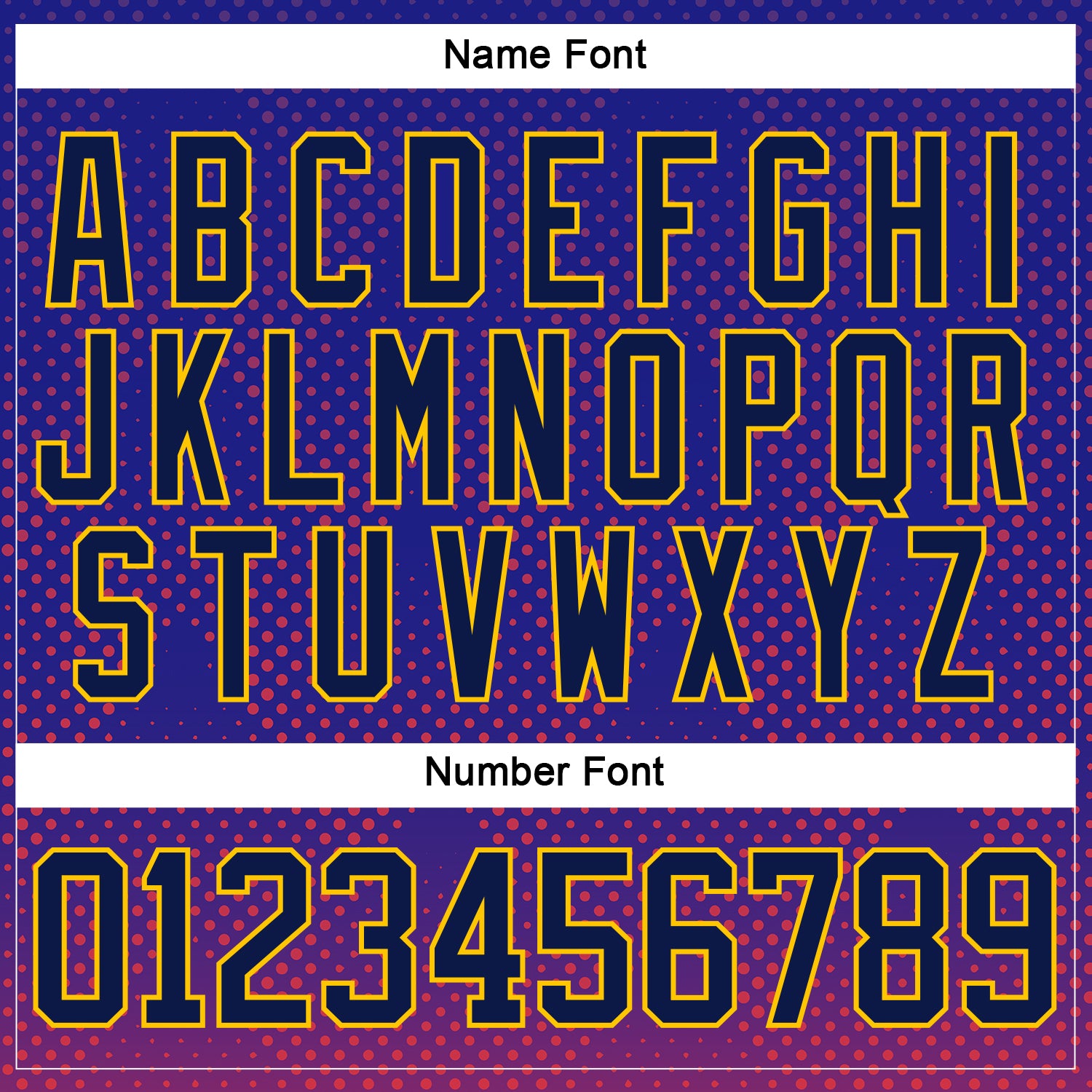 Custom Dark Purple Navy Gold Red Black-White Abstract Gradient Halftone Pattern Hockey Lace Neck Jersey