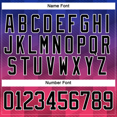 Custom Navy Black Red-White Abstract Gradient Halftone Pattern Hockey Lace Neck Jersey