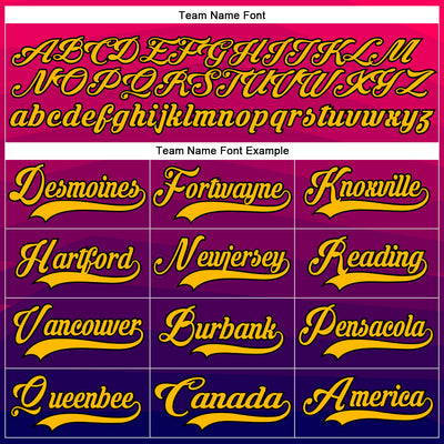 Custom Navy Gold Red Black-White Abstract Gradient Halftone Pattern Hockey Lace Neck Jersey