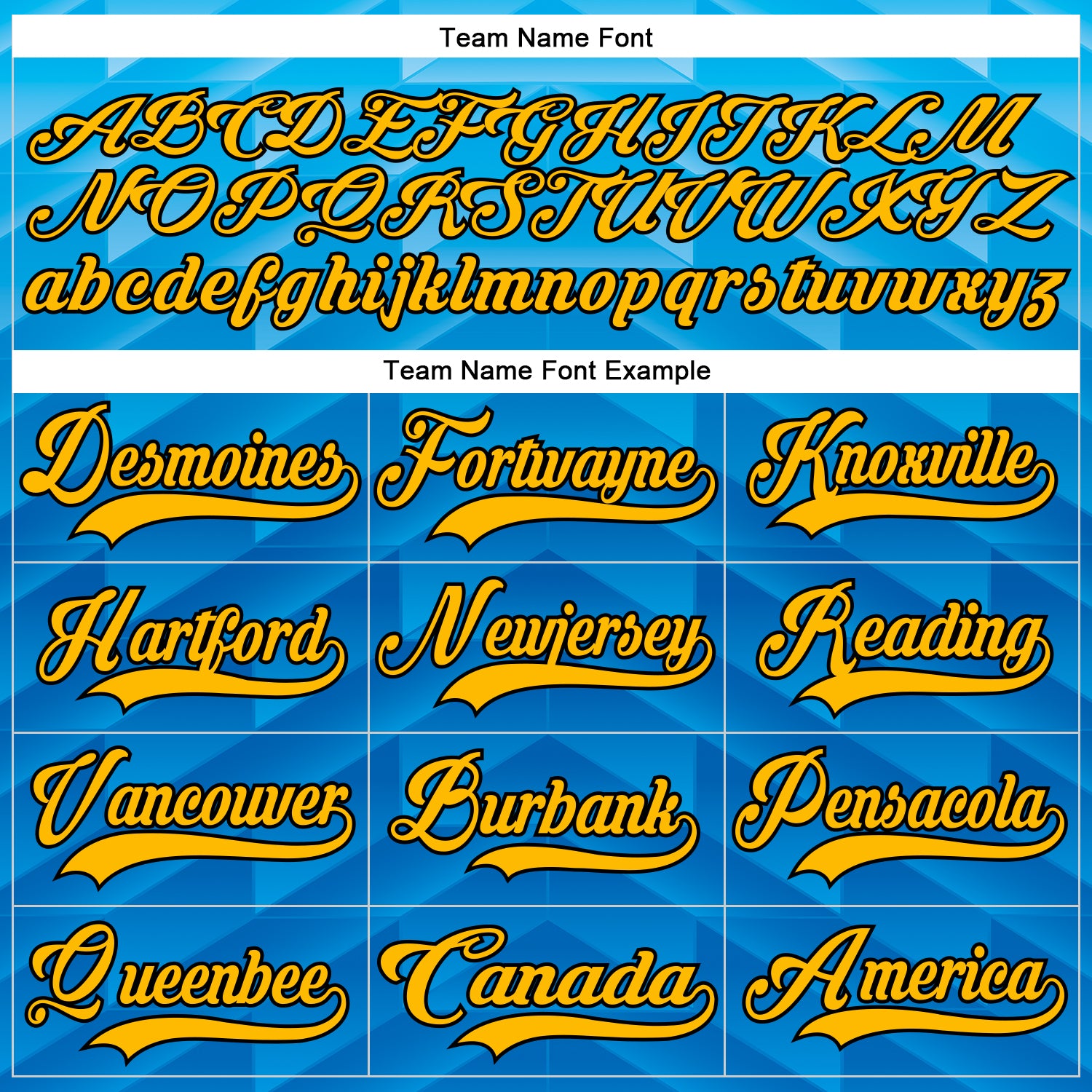 Custom Blue Gold-Black Abstract Gradient Halftone Pattern Hockey Lace Neck Jersey